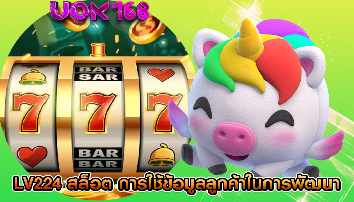 lv224 สล็อต การใช้ข้อมูลลูกค้าในการพัฒนา