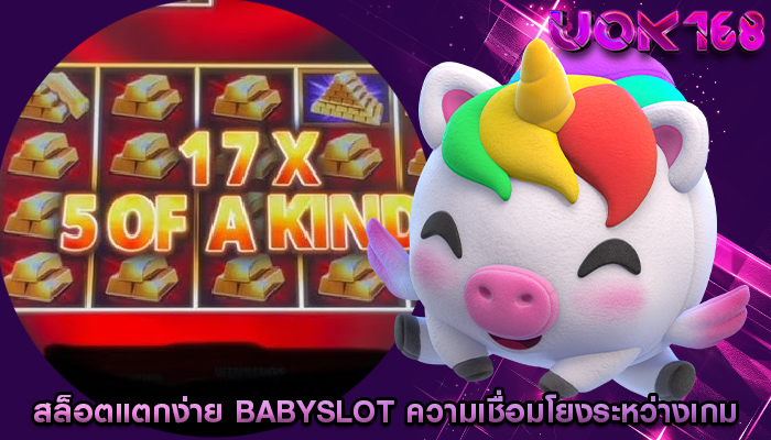 สล็อตแตกง่าย babyslot ความเชื่อมโยงระหว่างเกมกับวัฒนธรรมป๊อป